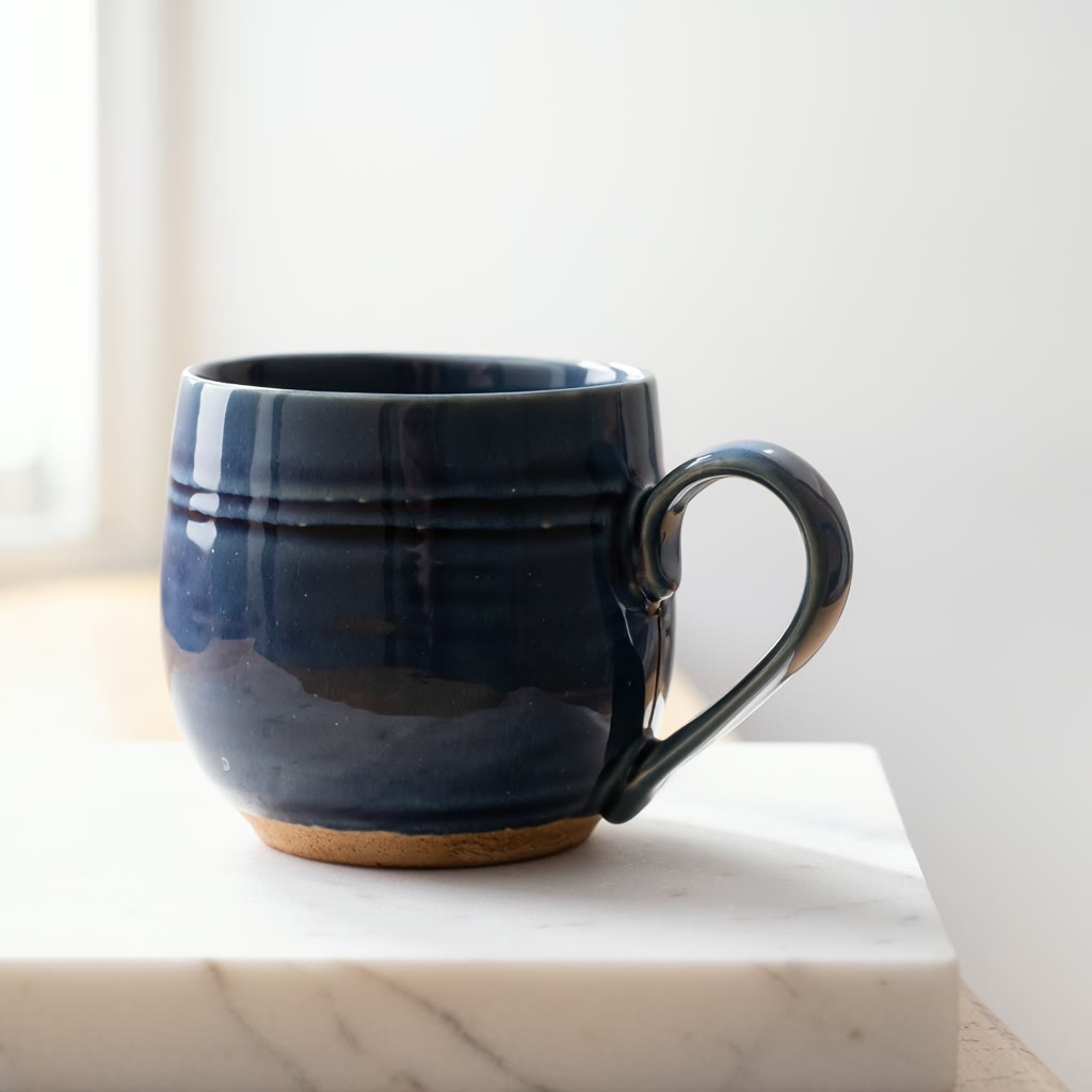 言葉で新しい背景を作ったマグカップ